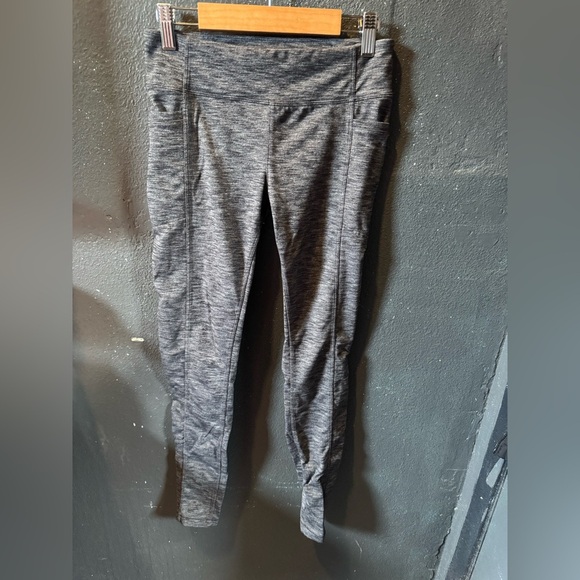 Athleta Gray Leggings with Stretch and Tapered Design - Picture 1 of 5